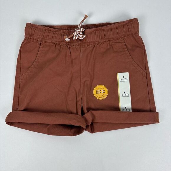 Cat & Jack Roll Cuff Easy On Off Shorts size Small - Picture 1 of 5